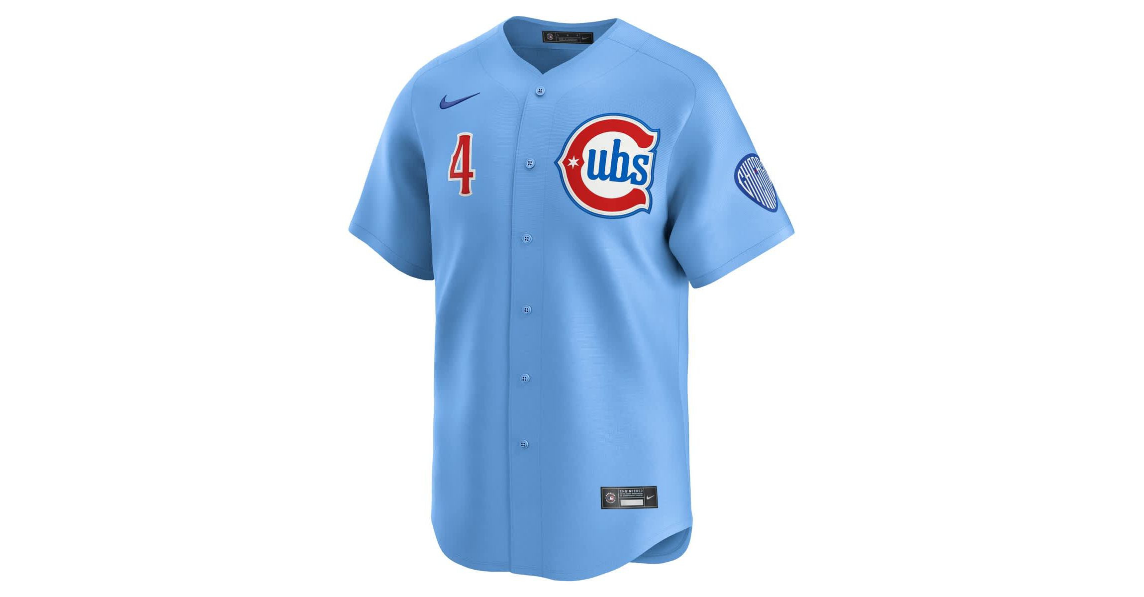 MLB Nike Pete Crow-Armstrong Light Chicago Cubs Alternate Limited Player Jersey