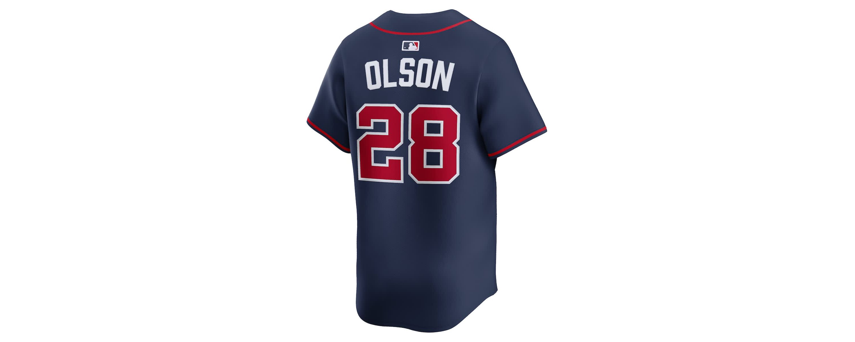 MLB Nike Matt Olson Atlanta Braves Alternate Limited Jersey