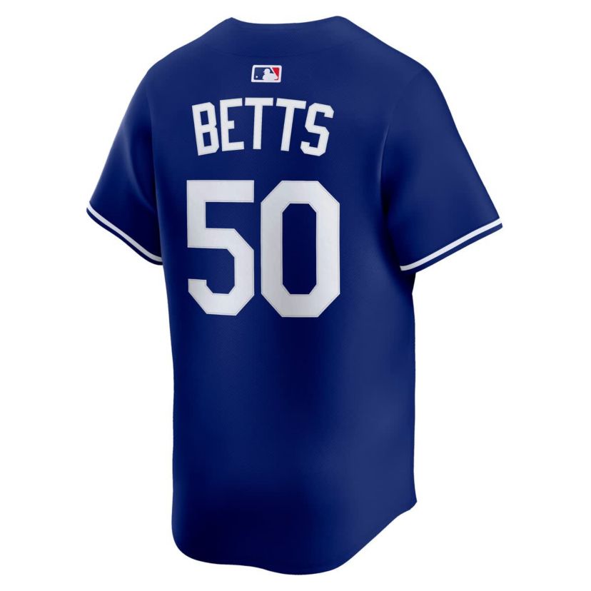 MLB Nike Mookie Betts Los Angeles Dodgers Alternate Limited Player Jersey
