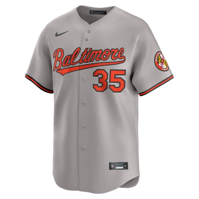 MLB Nike Adley Rutschman Baltimore Orioles Road Limited Player Jersey