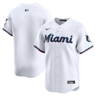 Men's MLB Nike Miami Marlins Home Limited Jersey
