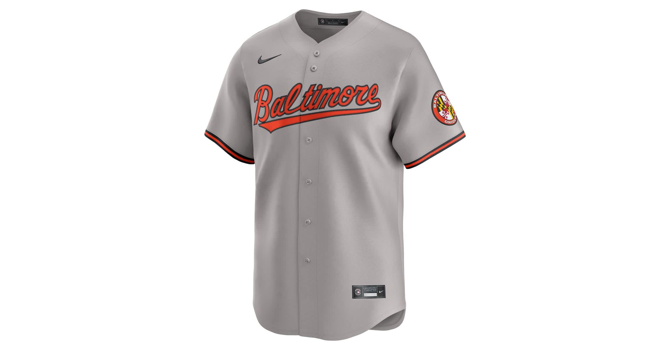 MLB Nike Baltimore Orioles Road Limited Jersey