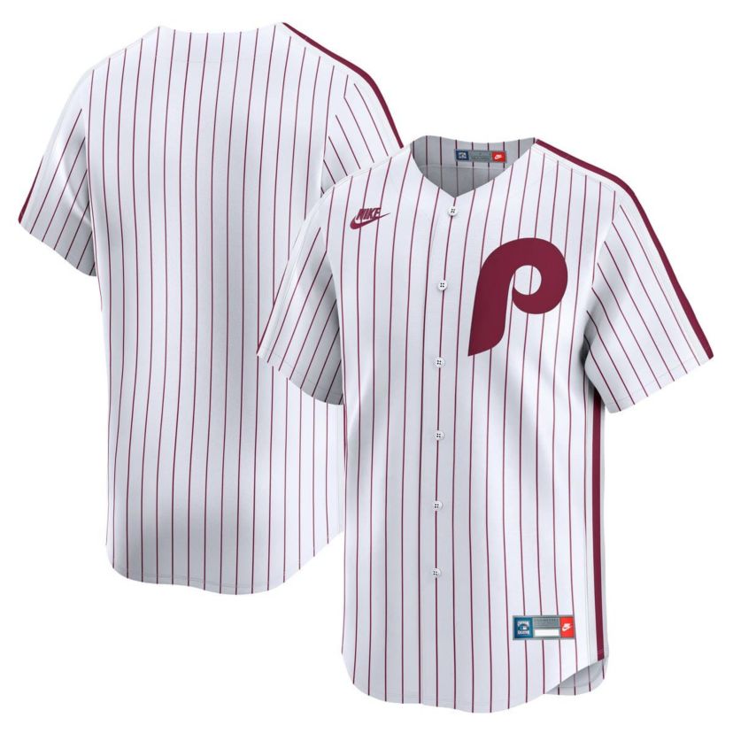 MLB Nike Philadelphia Phillies Throwback Cooperstown Collection Limited Jersey