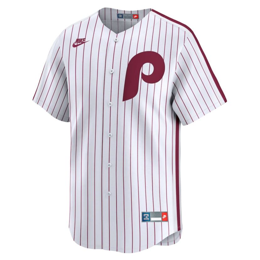 MLB Nike Philadelphia Phillies Throwback Cooperstown Collection Limited Jersey