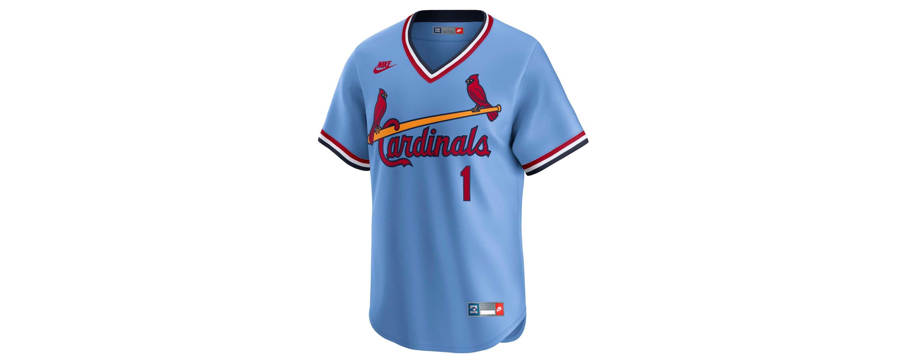 MLB Nike Ozzie Smith St. Louis Cardinals Throwback Cooperstown Collection Limited Jersey
