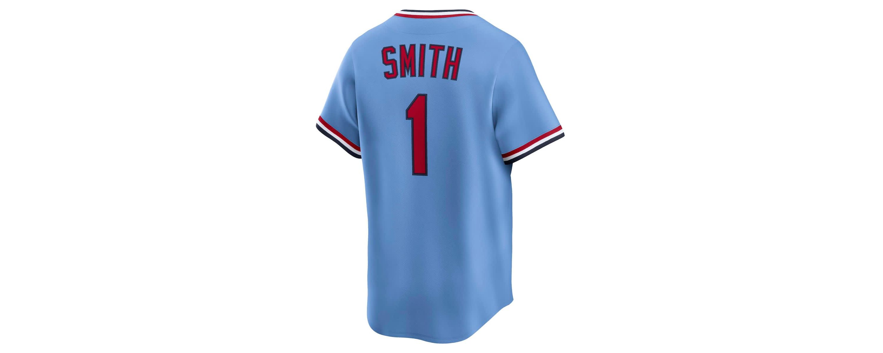 MLB Nike Ozzie Smith St. Louis Cardinals Throwback Cooperstown Collection Limited Jersey