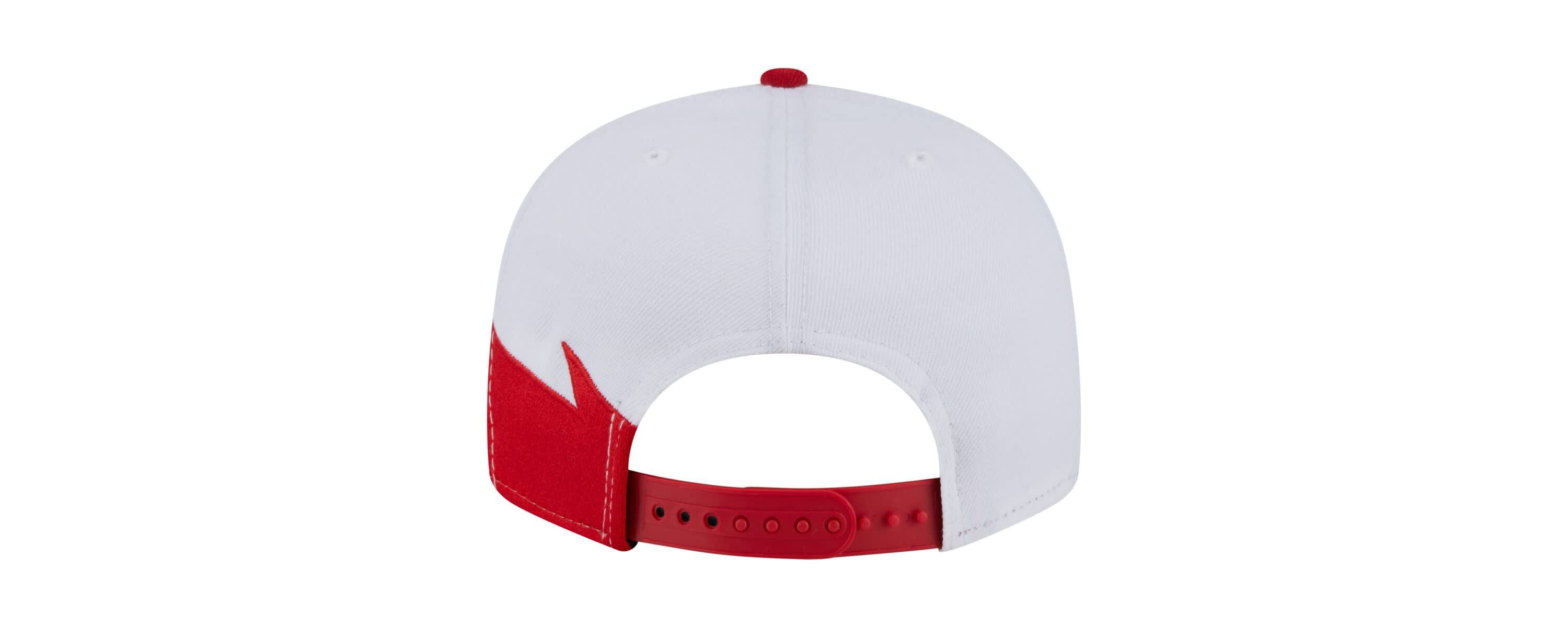 MLB Red/White Washington Nationals Jagged 9FIFTY Snapback Hat