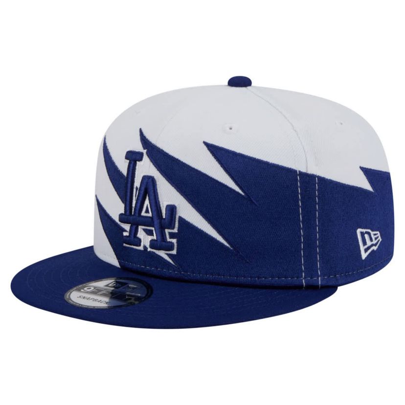 MLB Royal/White Los Angeles Dodgers Jagged 9FIFTY Snapback Hat