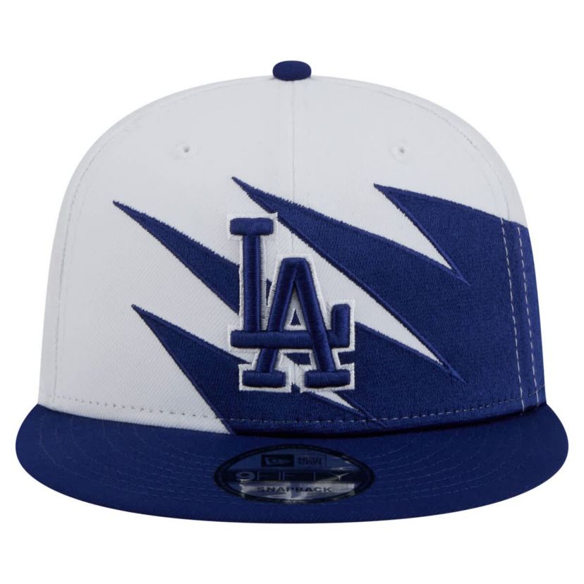MLB Royal/White Los Angeles Dodgers Jagged 9FIFTY Snapback Hat