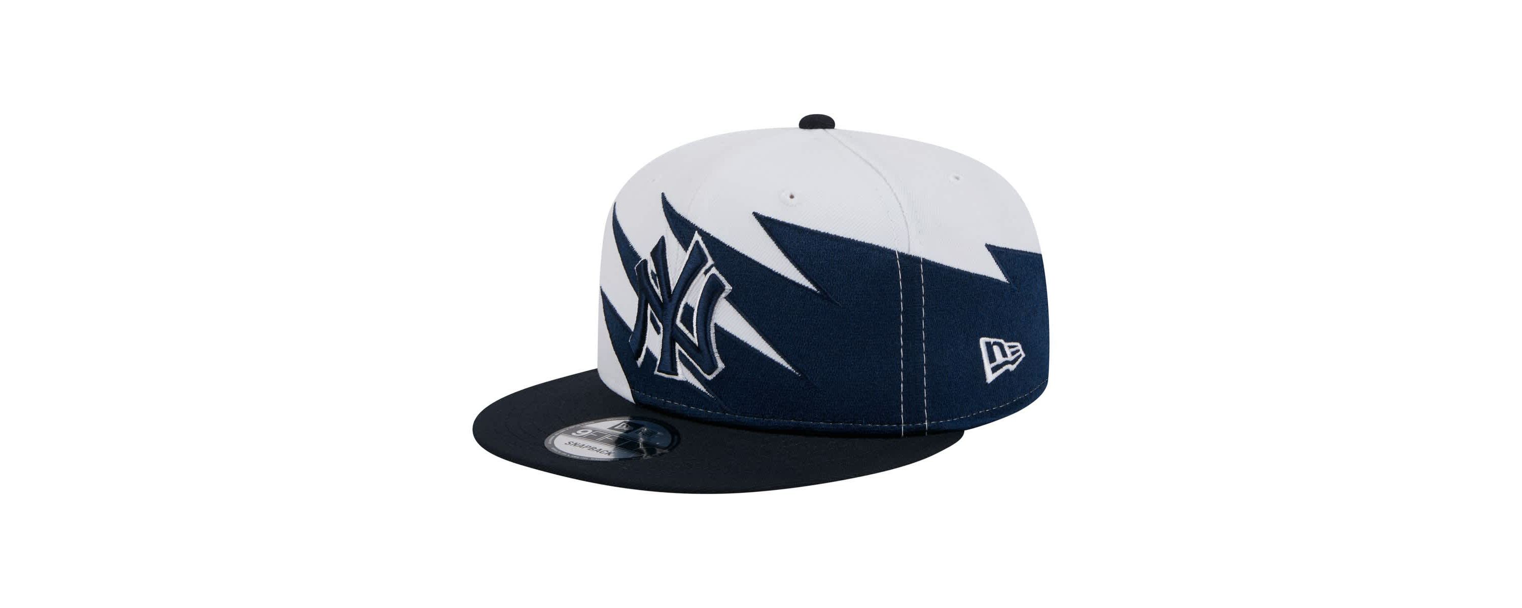 MLB Navy/White New York Yankees Jagged 9FIFTY Snapback Hat