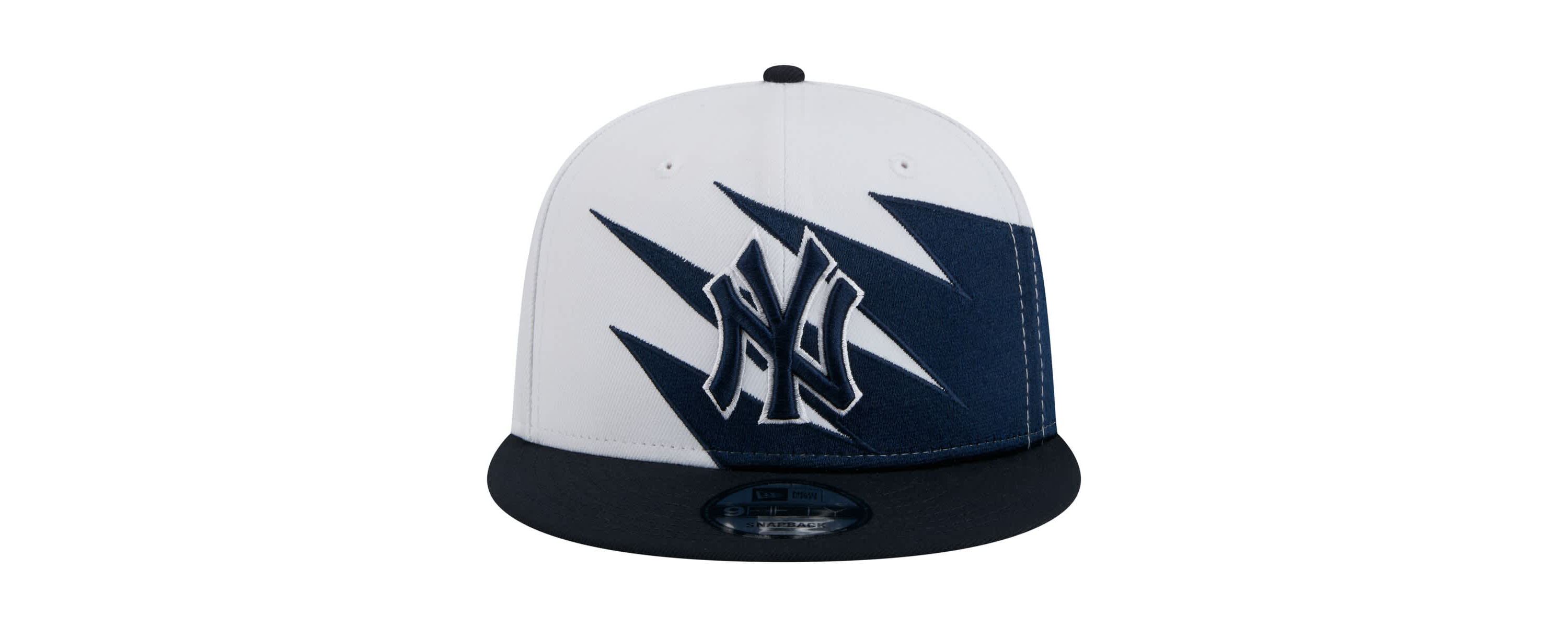 MLB Navy/White New York Yankees Jagged 9FIFTY Snapback Hat