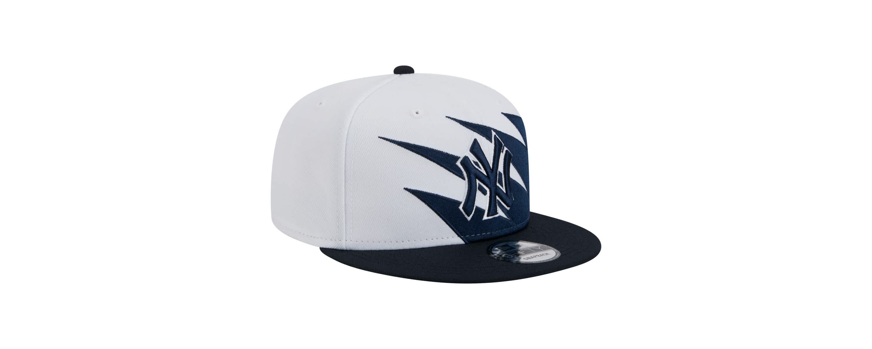 MLB Navy/White New York Yankees Jagged 9FIFTY Snapback Hat