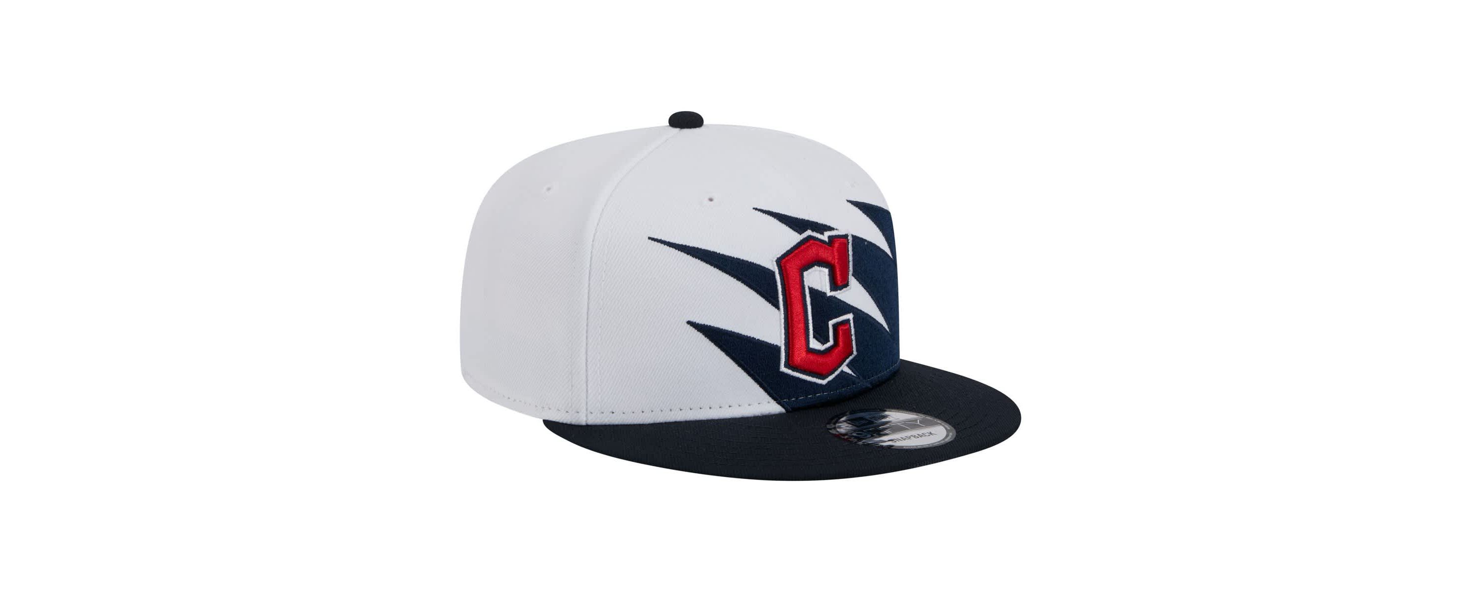 MLB Navy/White Cleveland Guardians Jagged 9FIFTY Snapback Hat