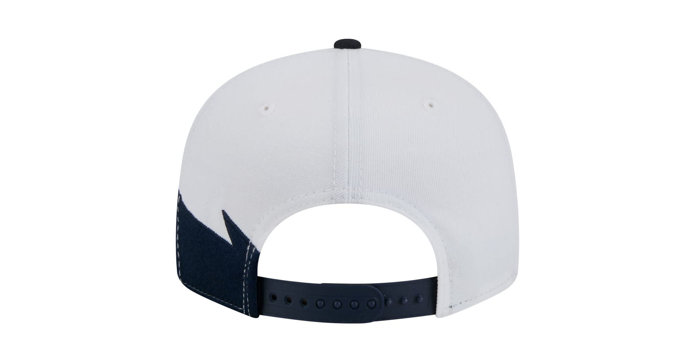 MLB Navy/White Cleveland Guardians Jagged 9FIFTY Snapback Hat