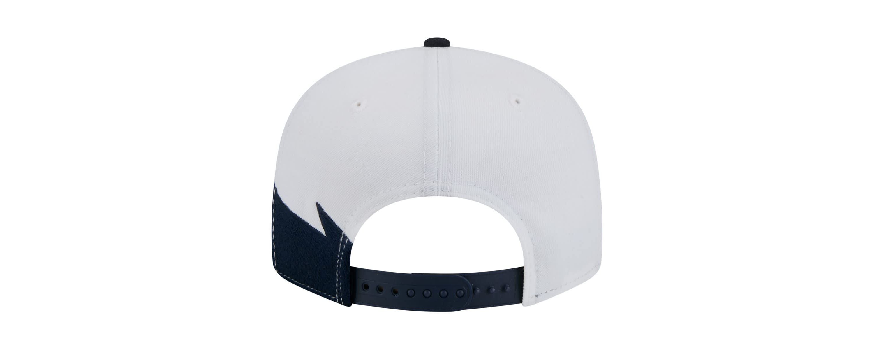 MLB Navy/White Cleveland Guardians Jagged 9FIFTY Snapback Hat