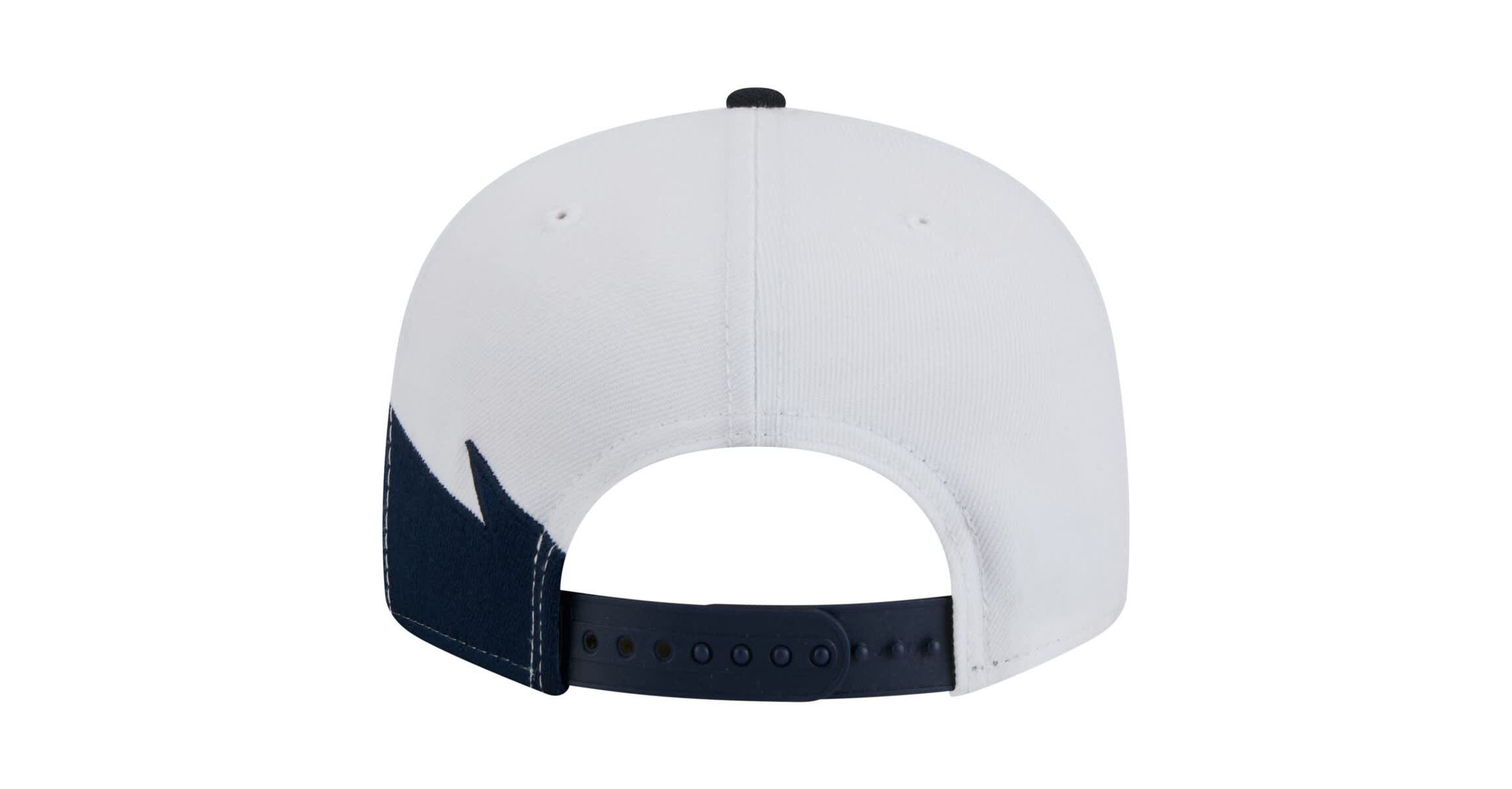 MLB Navy/White Atlanta Braves Jagged 9FIFTY Snapback Hat