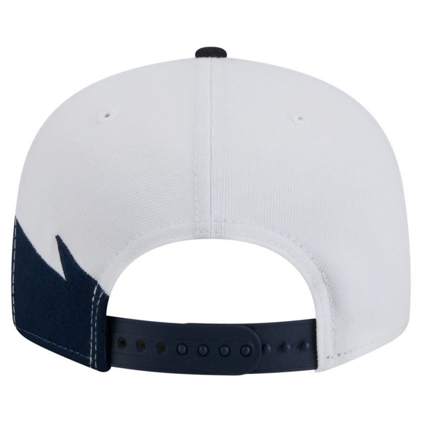 MLB Navy/White Atlanta Braves Jagged 9FIFTY Snapback Hat