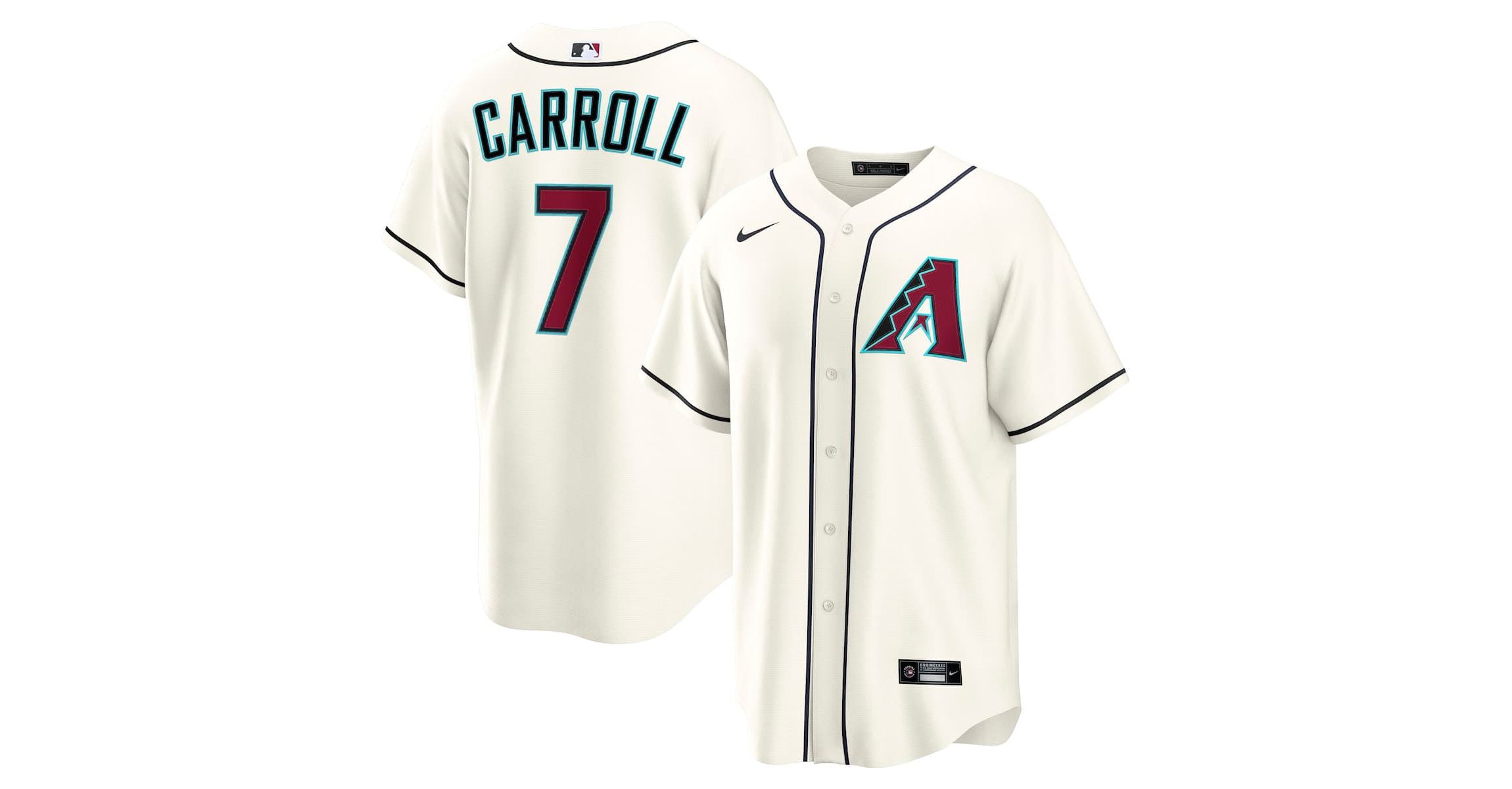 MLB Nike Corbin Carroll Arizona Diamondbacks Home Replica Jersey