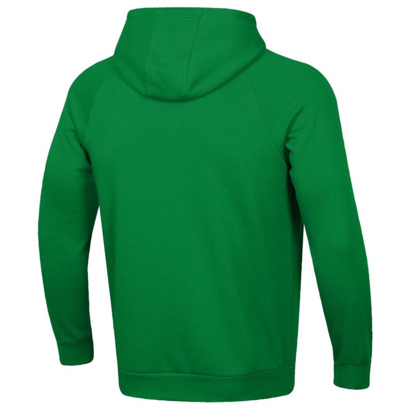 NCAA Under Armour Kelly Notre Dame Fighting Irish 2024 Irish Wear Football Rival Fleece Pullover Hoodie