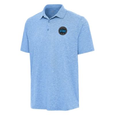 Antigua Men's NHL Light Utah Hockey Club Par 3 Polo, Light Blue, Small