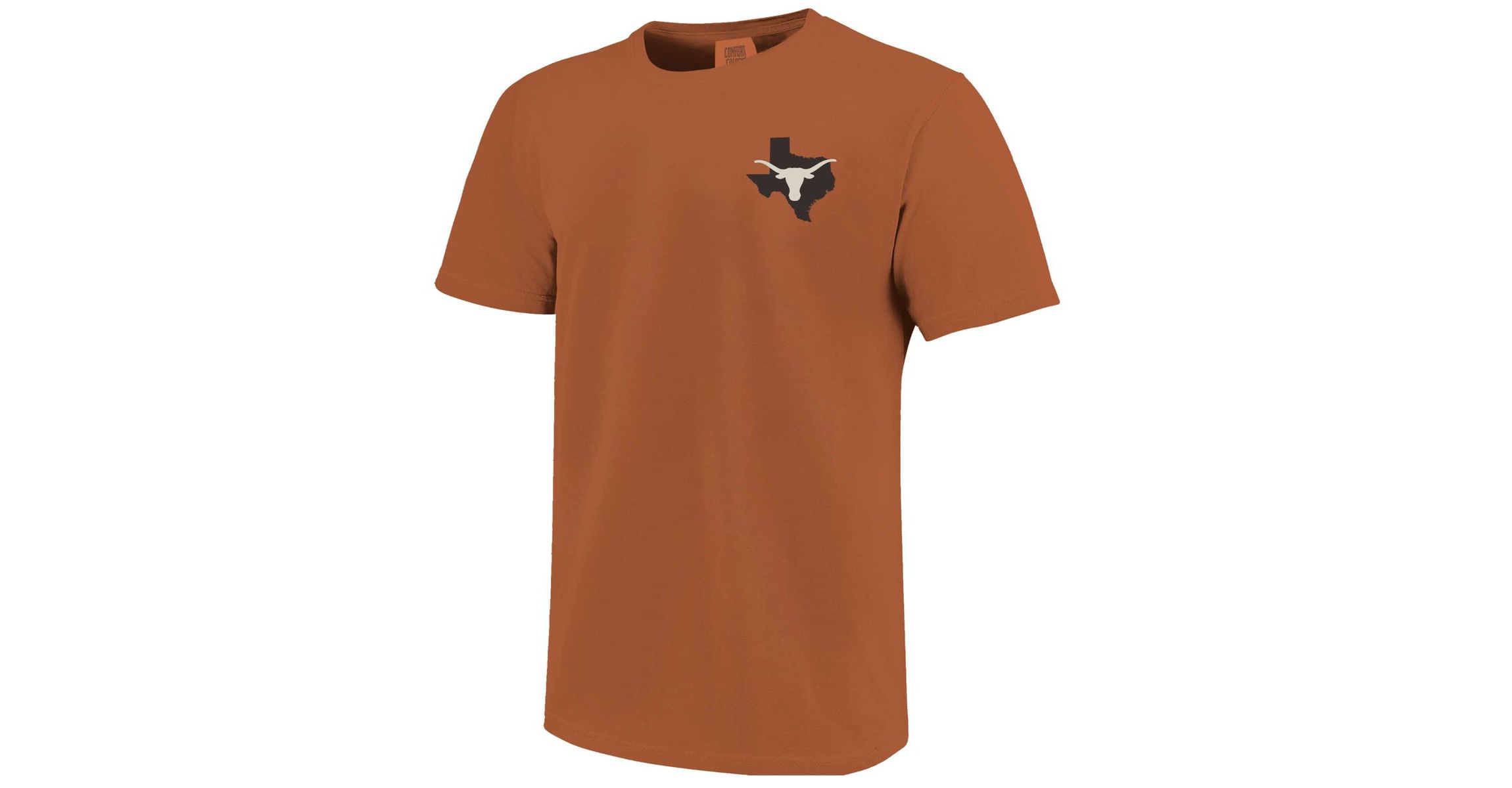 NCAA Unisex Burnt Texas Longhorns Bevo State Hyper Local T-Shirt