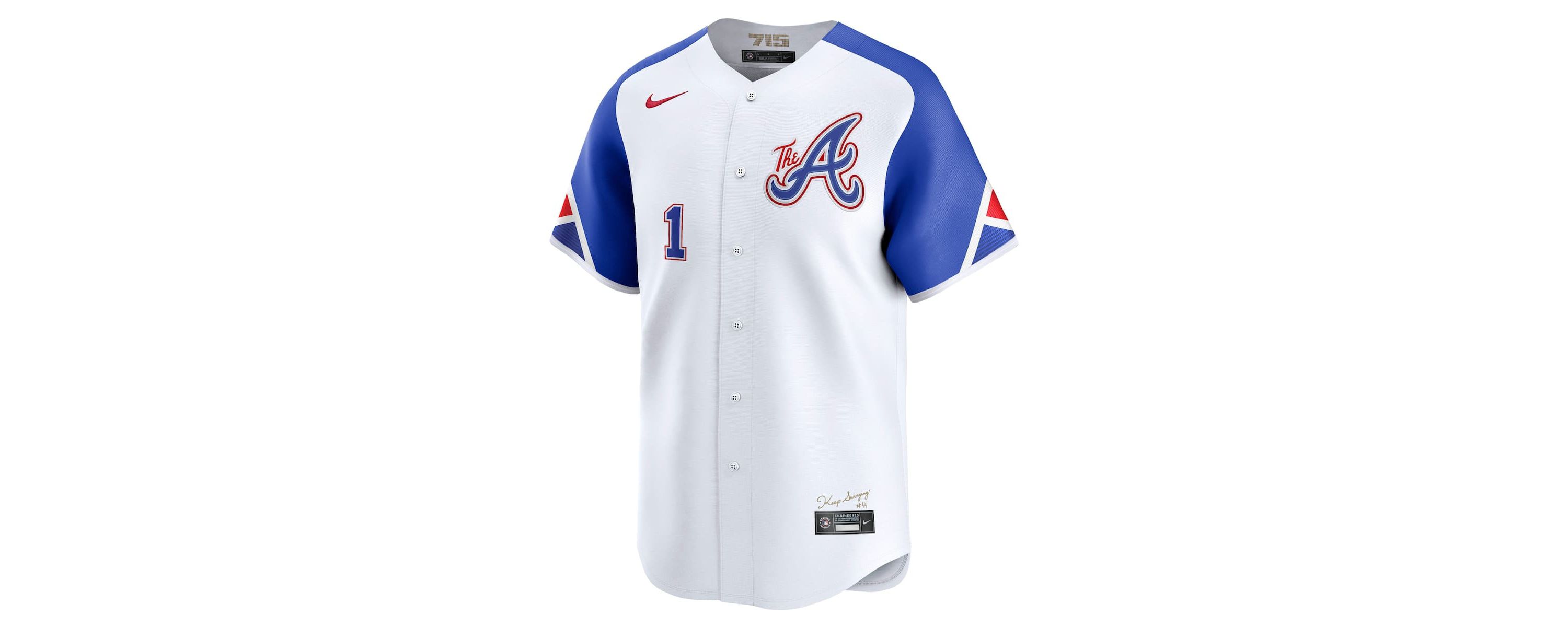 MLB Nike Ozzie Albies Atlanta Braves City Connect Limited Jersey