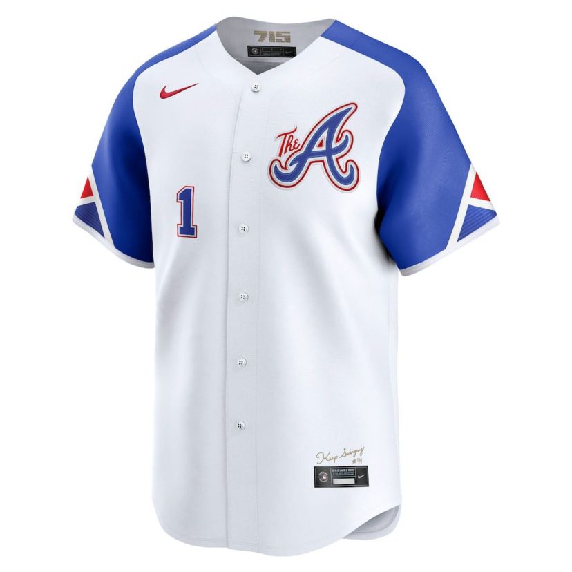 MLB Nike Ozzie Albies Atlanta Braves City Connect Limited Jersey