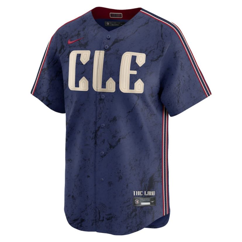 MLB Nike Shane Bieber Cleveland Guardians City Connect Limited Player Jersey
