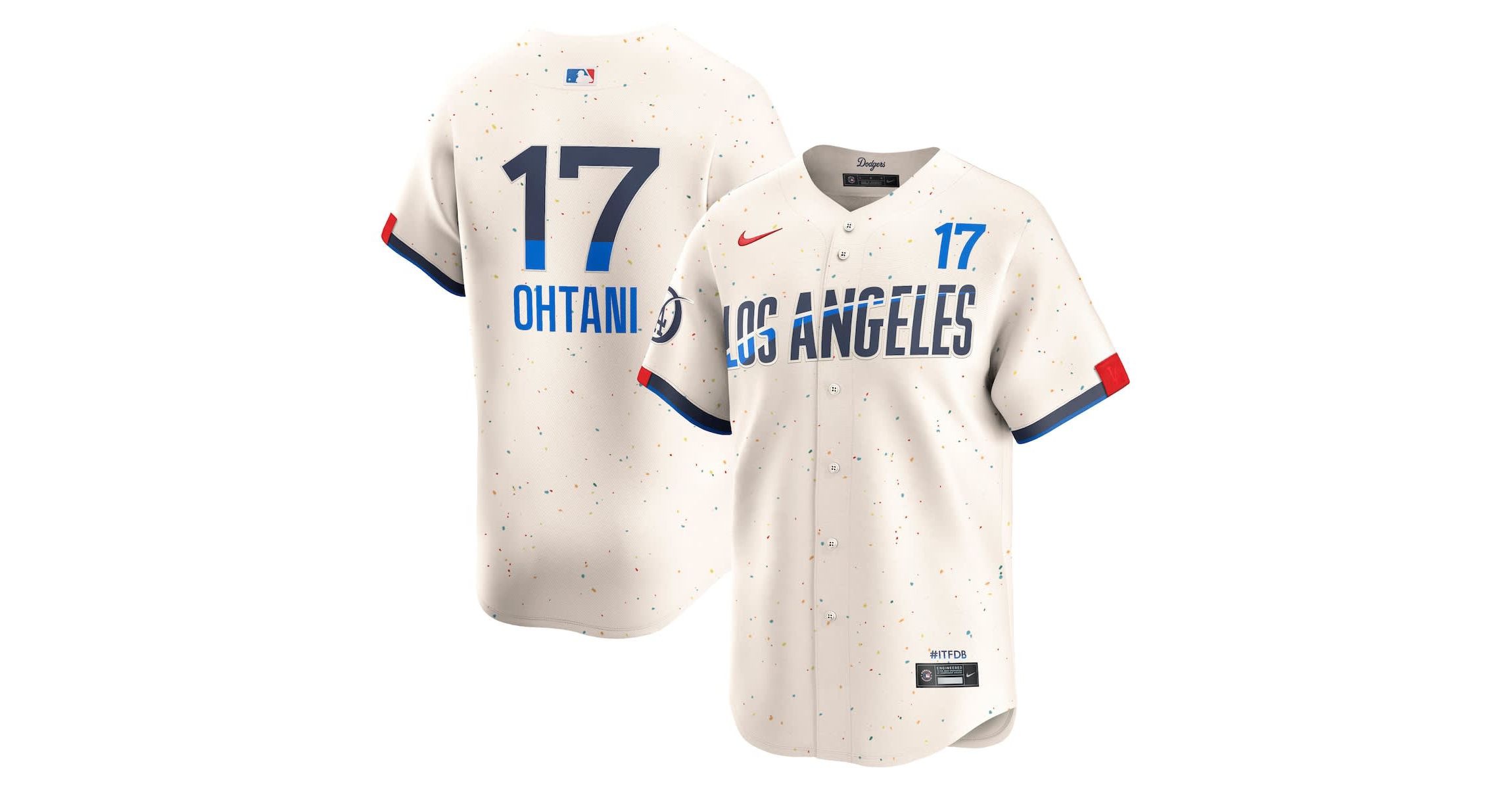 MLB Nike Shohei Ohtani Los Angeles Dodgers City Connect Limited Jersey