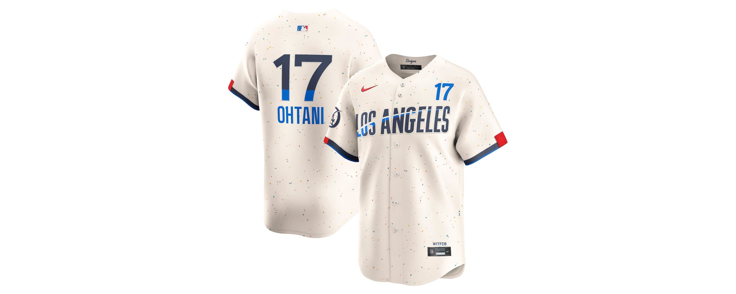 MLB Nike Shohei Ohtani Los Angeles Dodgers City Connect Limited Jersey