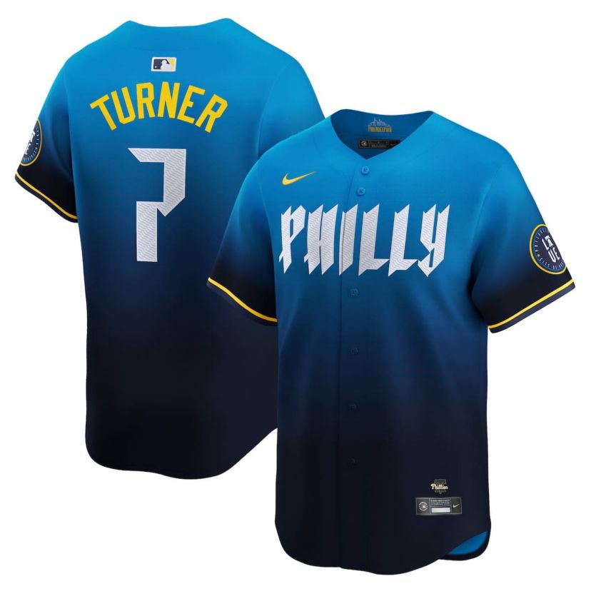 MLB Nike Trea Turner Philadelphia Phillies City Connect Limited Jersey