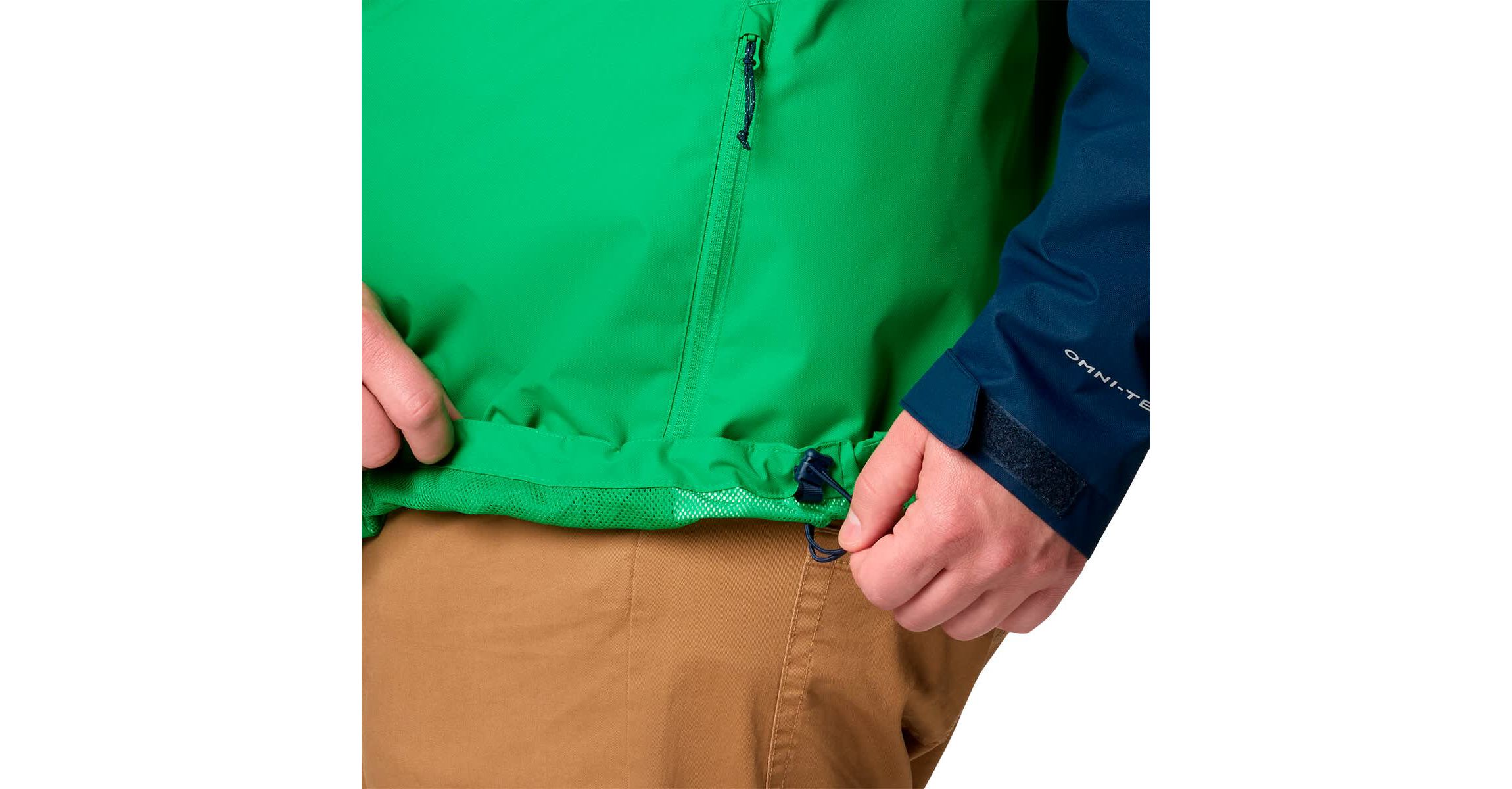 NCAA Notre Dame Fighting Irish Big & Tall Field Bound Omni-Tech™ Full-Zip Jacket