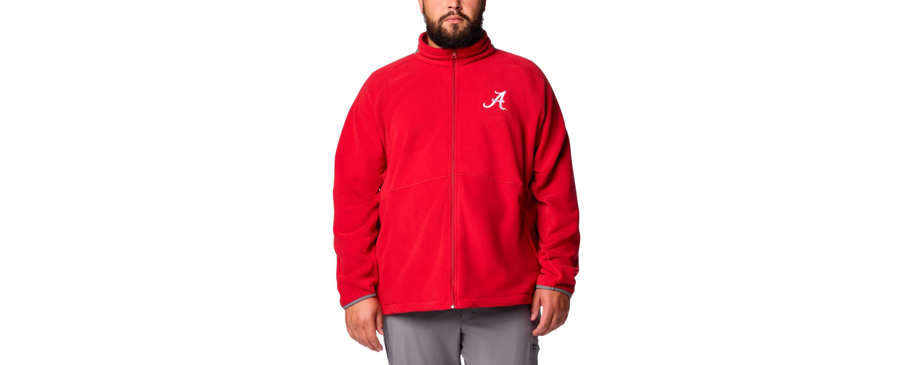 Full Zip Belk Mens Columbia Jackets Columbia Alabama Crimson