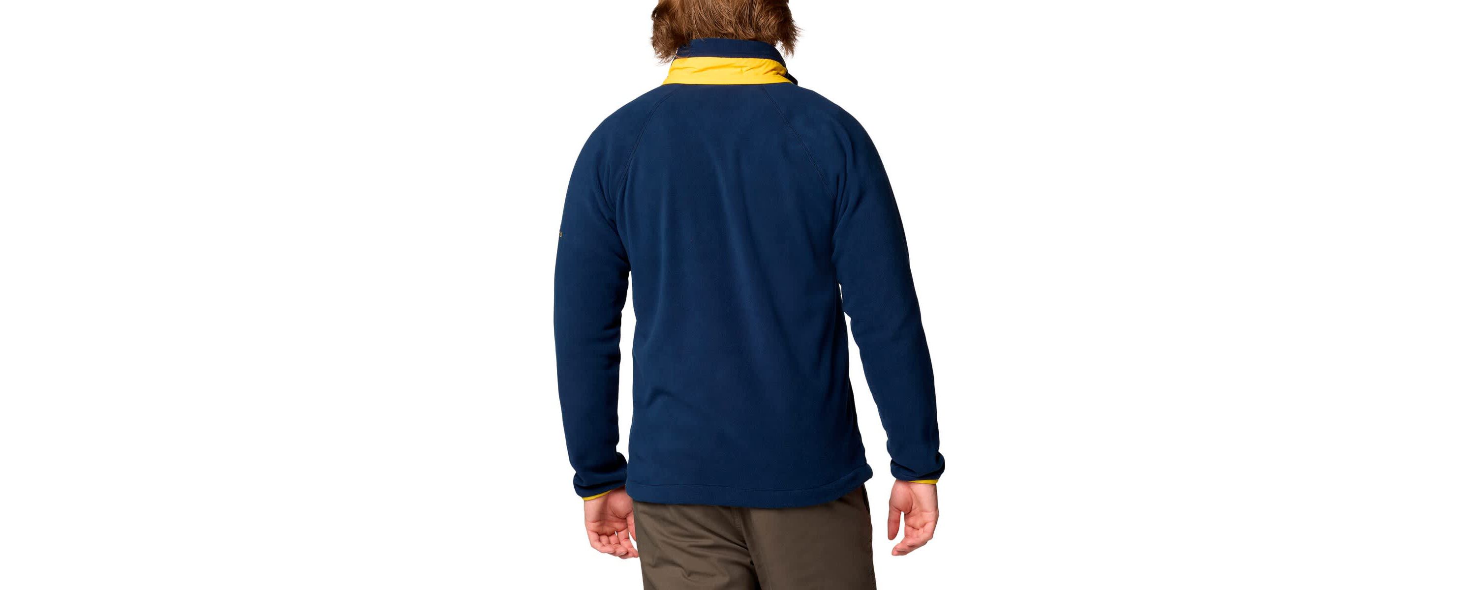 NCAA Michigan Wolverines Big & Tall Flanker™ IV Fleece Raglan Full-Zip Jacket