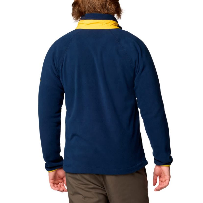 NCAA Michigan Wolverines Big & Tall Flanker™ IV Fleece Raglan Full-Zip Jacket