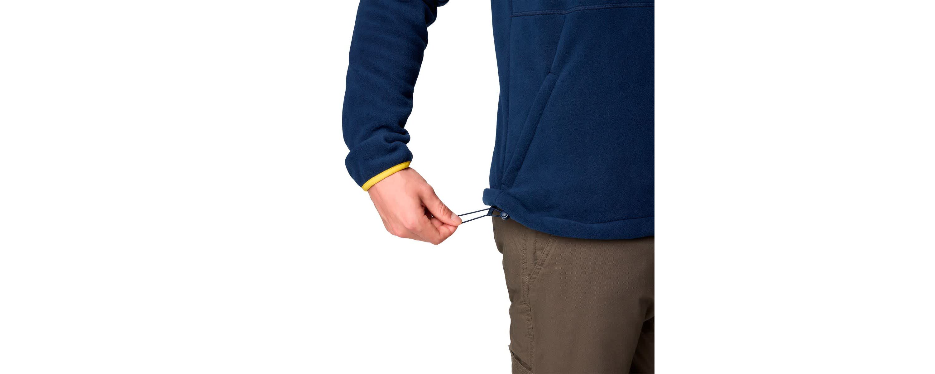 NCAA Michigan Wolverines Big & Tall Flanker™ IV Fleece Raglan Full-Zip Jacket