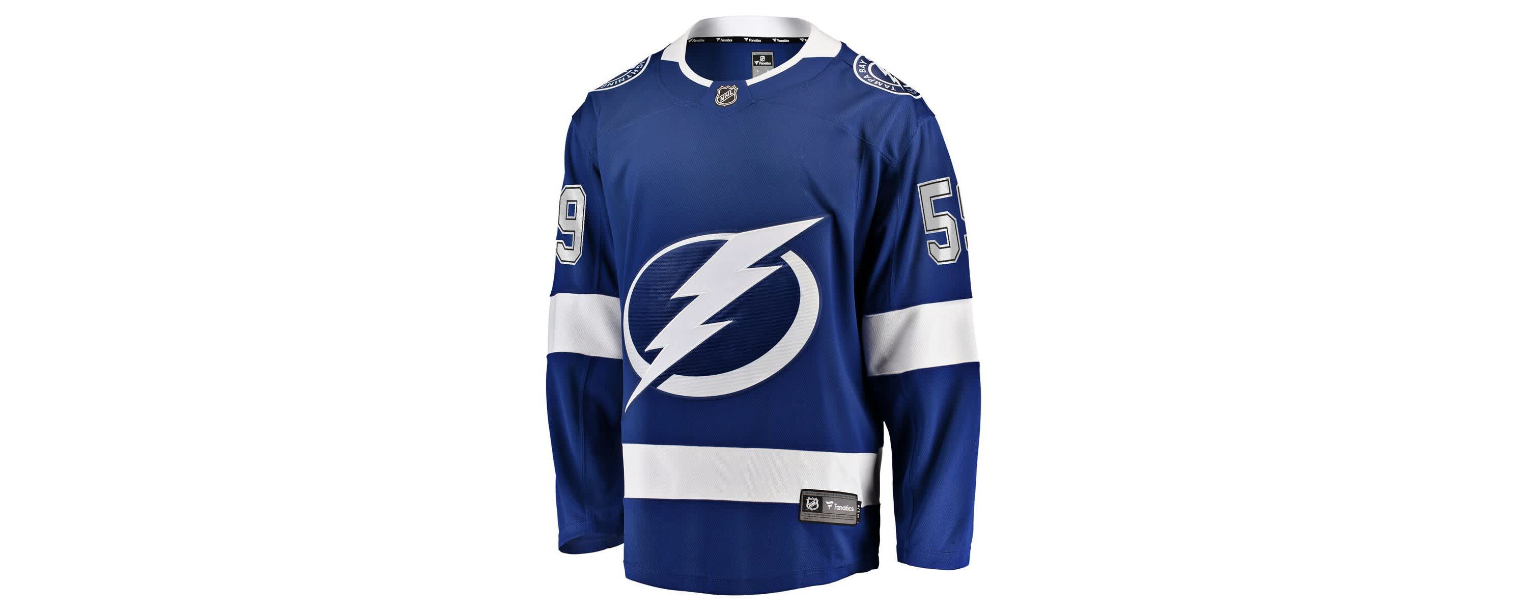 NHL Fanatics Jake Guentzel Tampa Bay Lightning Home Premier Breakaway Player Jersey