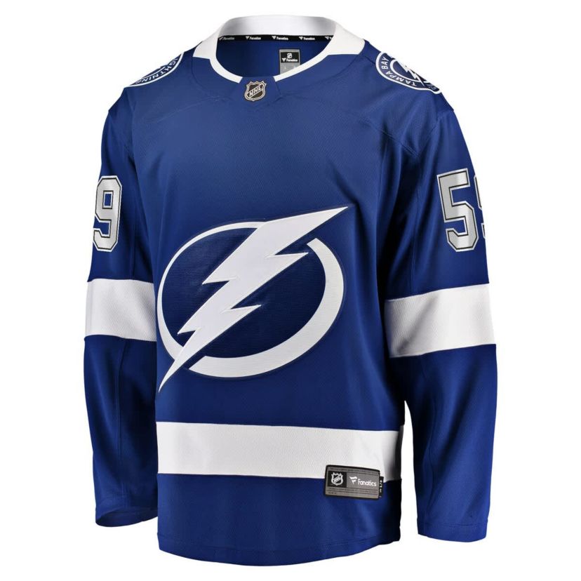 NHL Fanatics Jake Guentzel Tampa Bay Lightning Home Premier Breakaway Player Jersey
