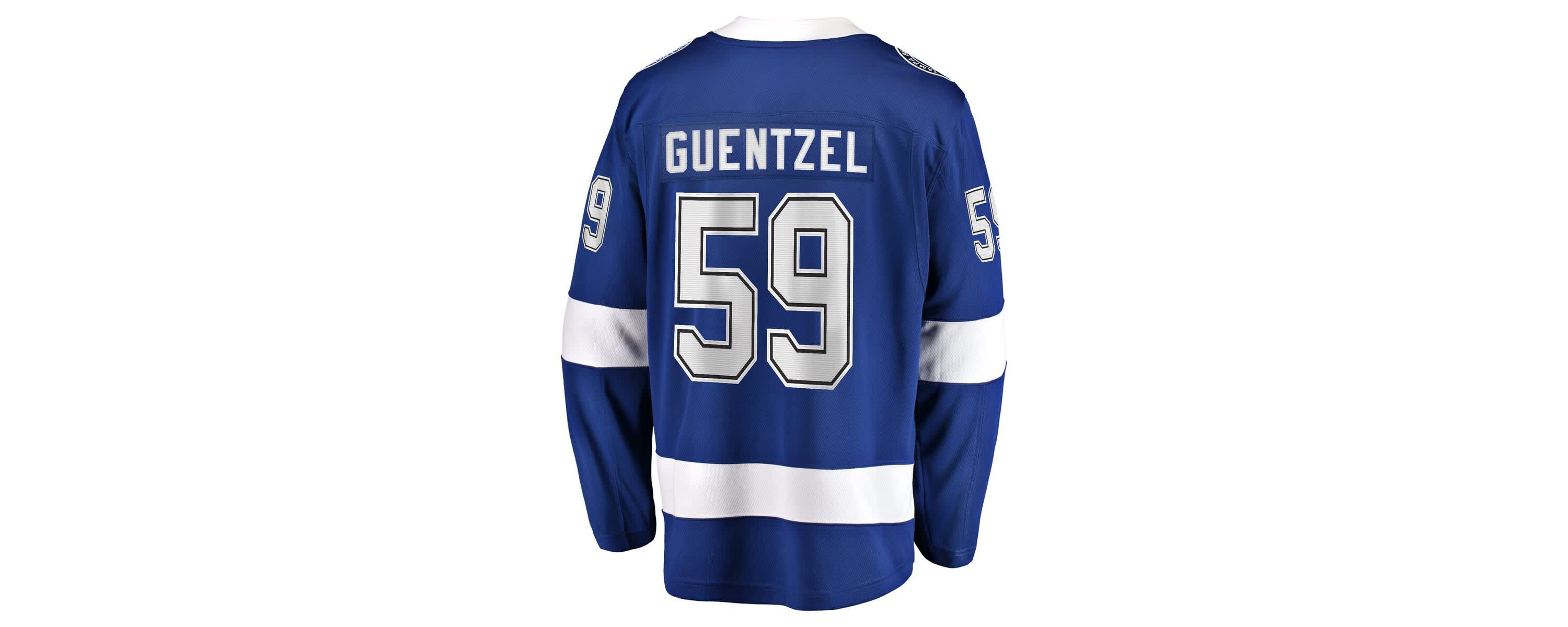 NHL Fanatics Jake Guentzel Tampa Bay Lightning Home Premier Breakaway Player Jersey