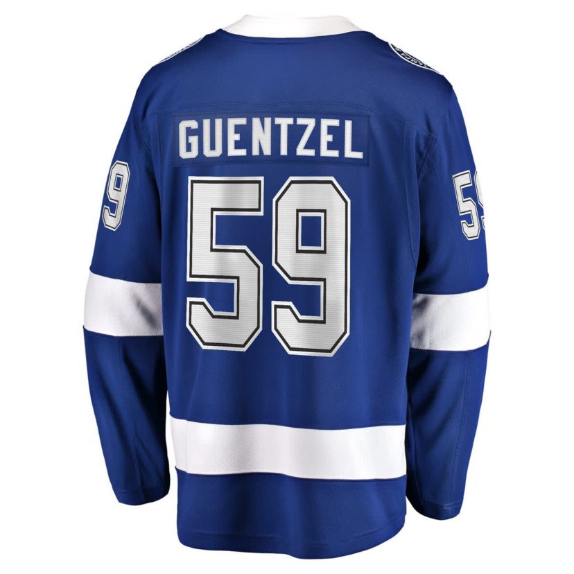 NHL Fanatics Jake Guentzel Tampa Bay Lightning Home Premier Breakaway Player Jersey