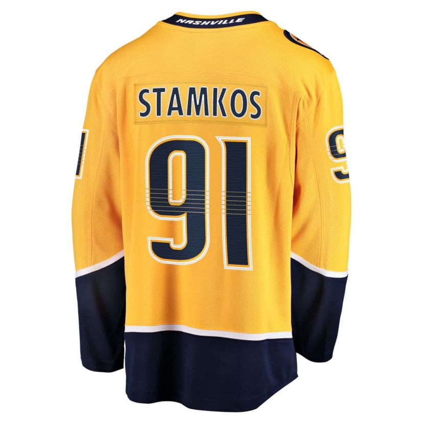 NHL Fanatics Steven Stamkos Nashville Predators Home Premier Breakaway Player Jersey