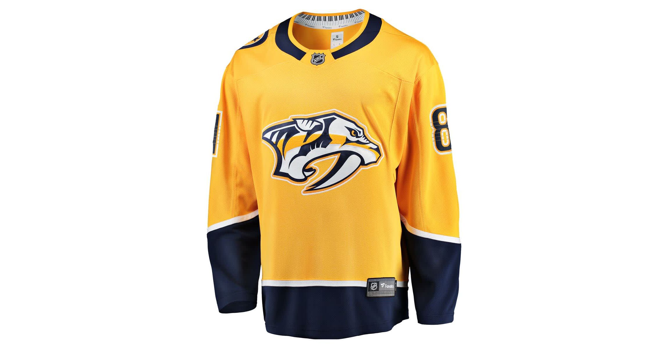 NHL Fanatics Jonathan Marchessault Nashville Predators Home Premier Breakaway Player Jersey