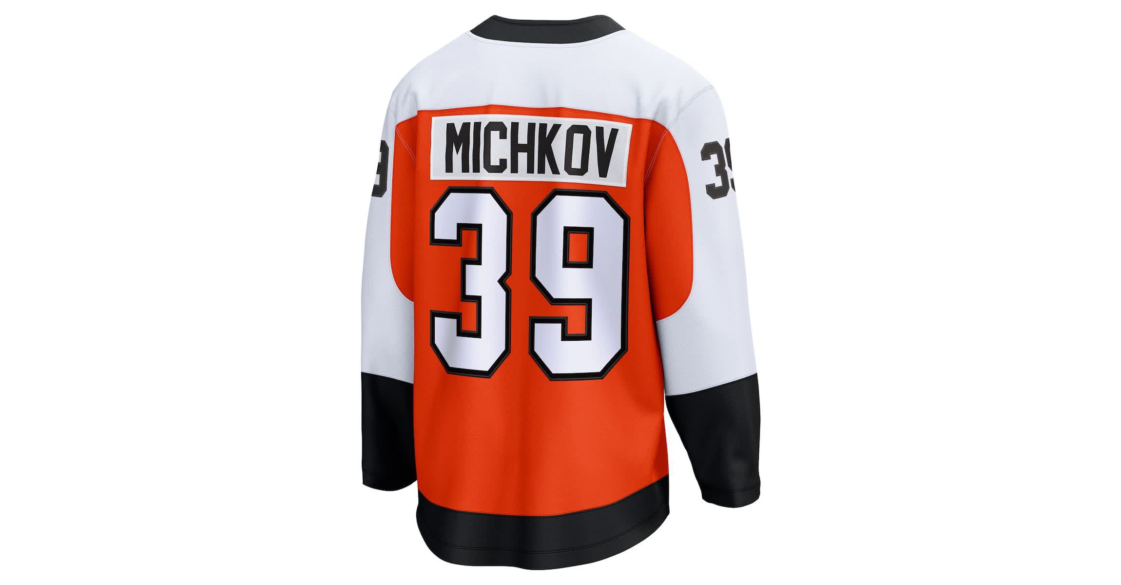 NHL Fanatics Matvei Michkov Philadelphia Flyers Home Premier Breakaway Player Jersey