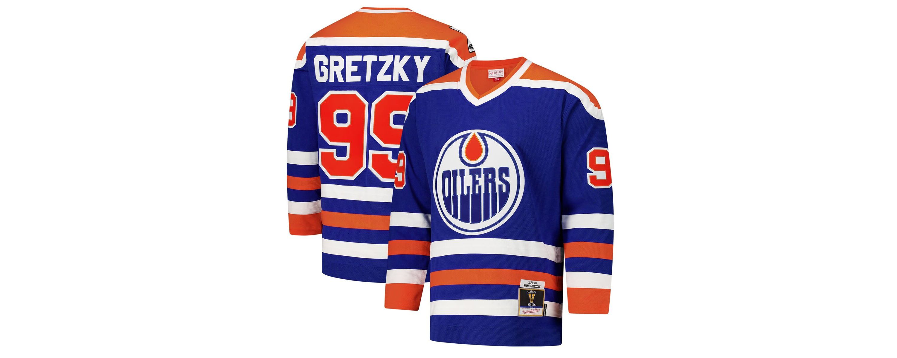NHL Wayne Gretzky Edmonton Oilers 1979-80 Power Play Jersey