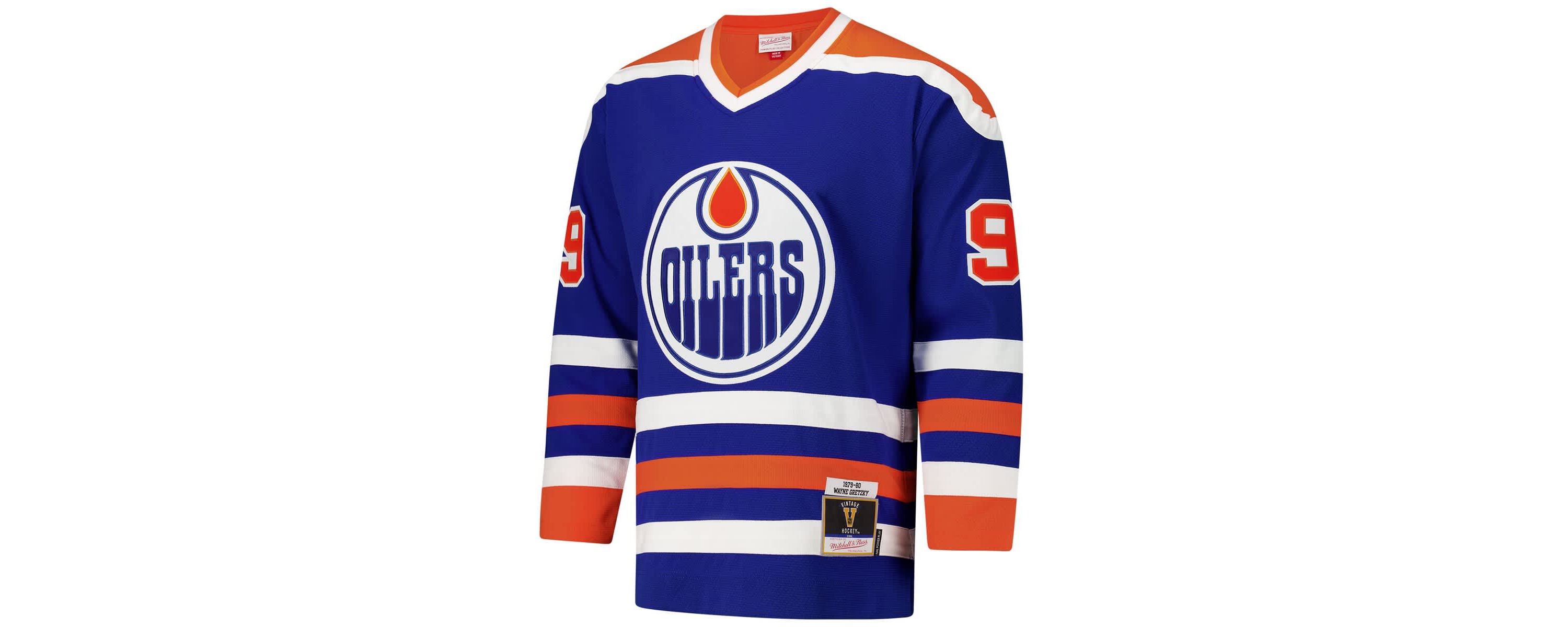 NHL Wayne Gretzky Edmonton Oilers 1979-80 Power Play Jersey