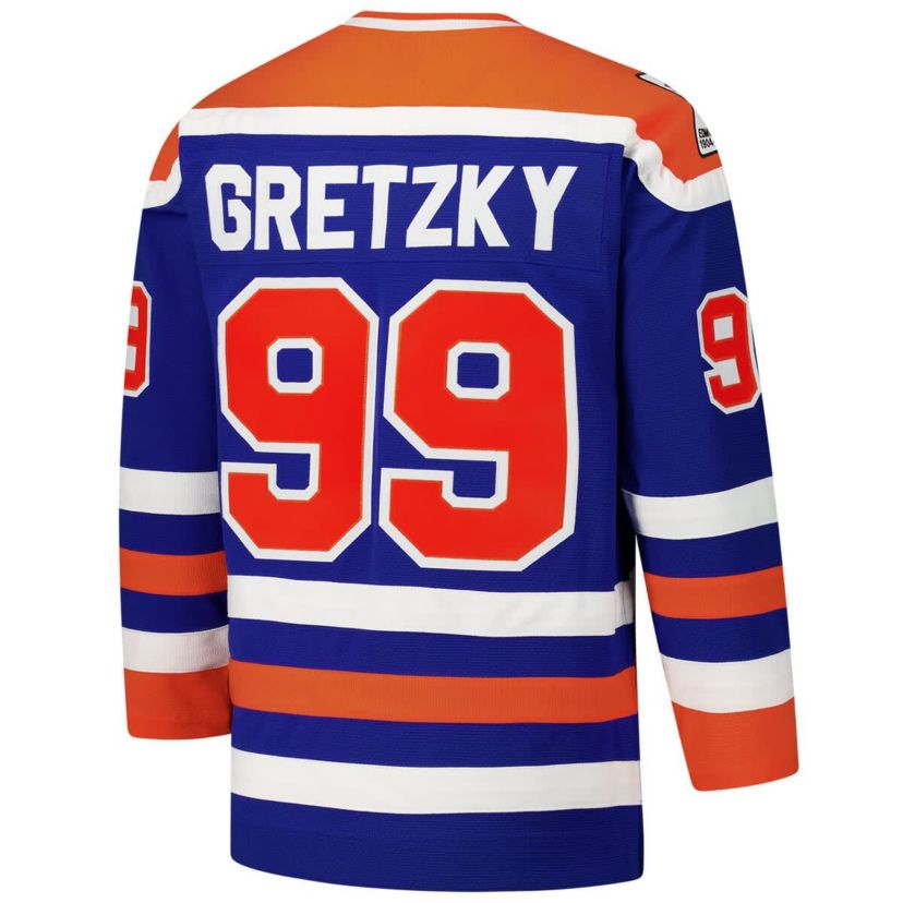 NHL Wayne Gretzky Edmonton Oilers 1979-80 Power Play Jersey