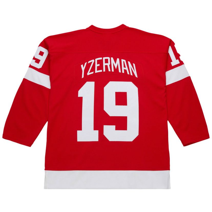 NHL Steve Yzerman Detroit Wings 1996-97 Power Play Jersey