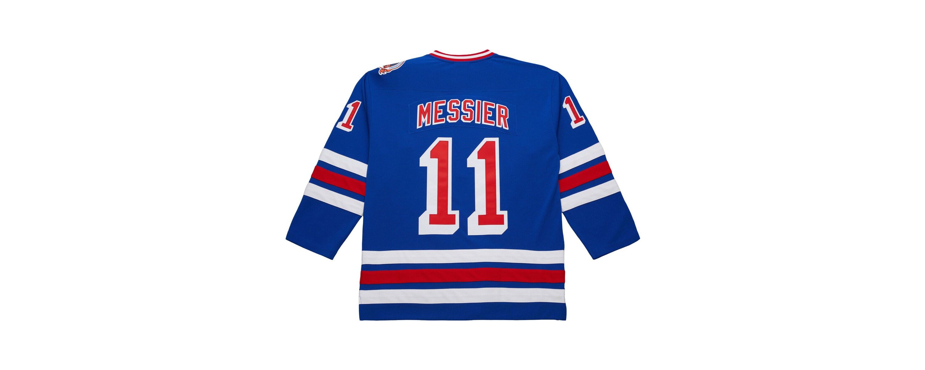 NHL Mark Messier New York Rangers 1993-94 Power Play Jersey