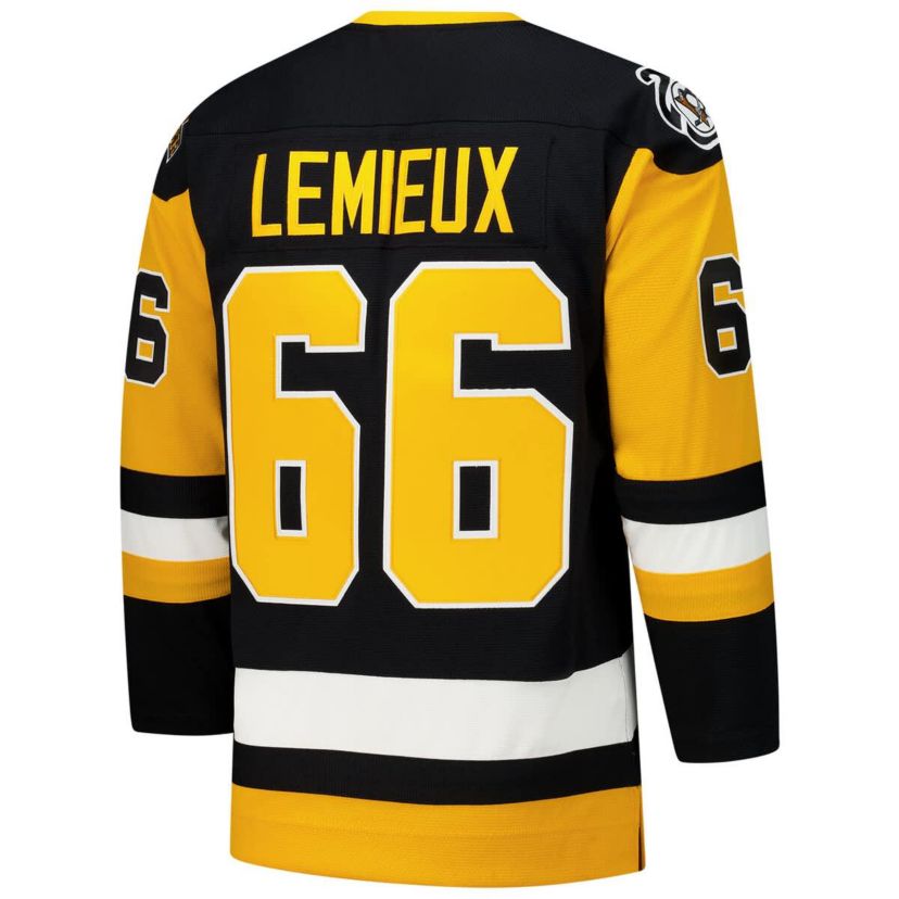 NHL Mario Lemieux Pittsburgh Penguins 1991-92 Power Play Jersey