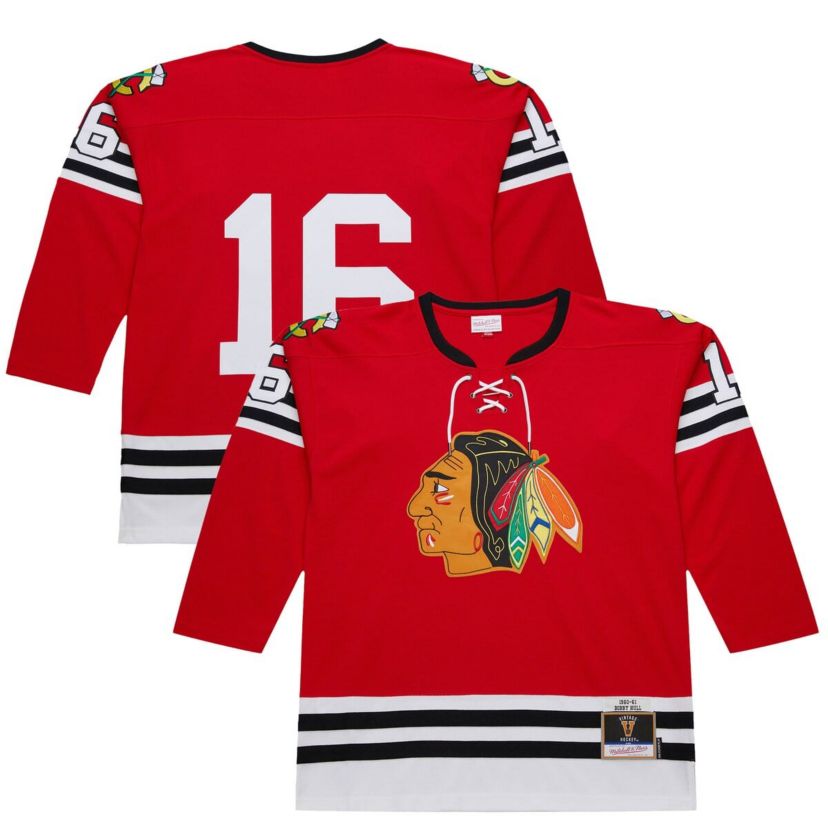 NHL Bobby Hull Chicago Blackhawks 1960-61 Power Play Jersey